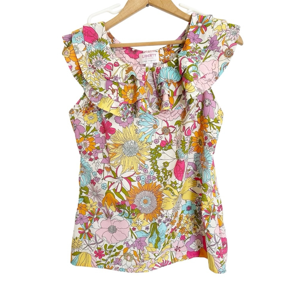 Flowy Liberty of London for Target Floral Top Size XS
